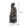 42.5inches Garden Water Fountain for Home Garden Decor