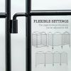4 Pack Steel Foldable Fence Arch Trellis Panel Animal Barrier
