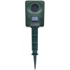 1pc Ultrasonic Animal Repeller Solar Powered Animal Scarer With Five Gear Mode And PIR Motion Sensor Animal Deterrent Repellent For Outdoor Garde