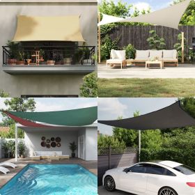 Sun Sail Anthracite PU coated oxford fabric 8.2x8.2x11.5 feet