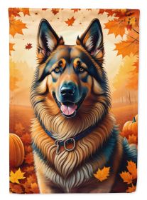 Belgian Tervuren Fall House Flag Large Porch Sleeve Pole Decorative Outside Yard Banner Artwork Wall Hanging, Polyester, House Size, Multicolor