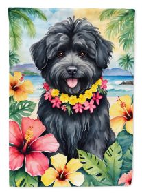 Puli Luau Garden Flag Mailbox Flag Decorative Yard Flag Banner Outside Patio Artwork Yard Flower Beds, Garden Size, Multicolor