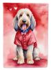 Otterhound My Valentine Garden Flag Mailbox Flag Decorative Yard Flag Banner Outside Patio Artwork Yard Flower Beds, Garden Size, Multicolor