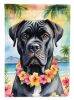 Cane Corso Luau Garden Flag Mailbox Flag Decorative Yard Flag Banner Outside Patio Artwork Yard Flower Beds, Garden Size, Multicolor