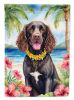 American Water Spaniel Luau Garden Flag Mailbox Flag Decorative Yard Flag Banner Outside Patio Artwork Yard Flower Beds, Garden Size, Multicolor