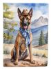 Belgian Malinois Cowboy Welcome Garden Flag Mailbox Flag Decorative Yard Flag Banner Outside Patio Artwork Yard Flower Beds, Garden Size, Multicolor