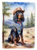 Gordon Setter Cowboy Welcome Garden Flag Mailbox Flag Decorative Yard Flag Banner Outside Patio Artwork Yard Flower Beds, Garden Size, Multicolor