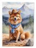 Finnish Spitz Cowboy Welcome Garden Flag Mailbox Flag Decorative Yard Flag Banner Outside Patio Artwork Yard Flower Beds, Garden Size, Multicolor