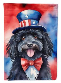 Puli Patriotic American Garden Flag Mailbox Flag Decorative Yard Flag Banner Outside Patio Artwork Yard Flower Beds, Garden Size, Multicolor