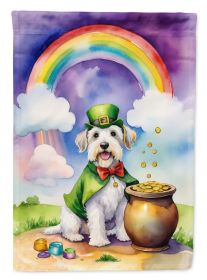Sealyham Terrier St Patrick's Day Garden Flag Mailbox Flag Decorative Yard Flag Banner Outside Patio Artwork Yard Flower Beds, Garden Size, Multicolor