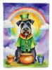 Kerry Blue Terrier St Patrick's Day Garden Flag Mailbox Flag Decorative Yard Flag Banner Outside Patio Artwork Yard Flower Beds, Garden Size