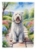 Komondor Spring Path Garden Flag Mailbox Flag Decorative Yard Flag Banner Outside Patio Artwork Yard Flower Beds, Garden Size, Multicolor