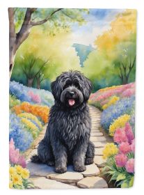 Puli Spring Path Garden Flag Mailbox Flag Decorative Yard Flag Banner Outside Patio Artwork Yard Flower Beds, Garden Size, Multicolor