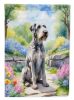 Irish Wolfhound Spring Path Garden Flag Mailbox Flag Decorative Yard Flag Banner Outside Patio Artwork Yard Flower Beds, Garden Size, Multicolor