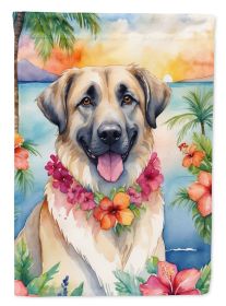 Anatolian Shepherd Luau Garden Flag Mailbox Flag Decorative Yard Flag Banner Outside Patio Artwork Yard Flower Beds, Garden Size, Multicolor