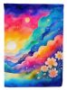 Stock, or Gillyflower in Color House Flag Large Porch Sleeve Pole Decorative Outside Yard Banner Artwork Wall Hanging, Polyester, House Size