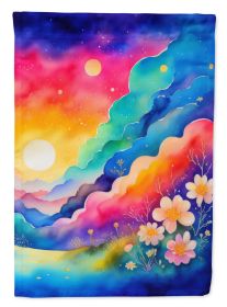 Stock, or Gillyflower in Color House Flag Large Porch Sleeve Pole Decorative Outside Yard Banner Artwork Wall Hanging, Polyester, House Size