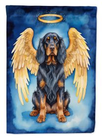 Gordon Setter My Angel Garden Flag Mailbox Flag Decorative Yard Flag Banner Outside Patio Artwork Yard Flower Beds, Garden Size, Multicolor
