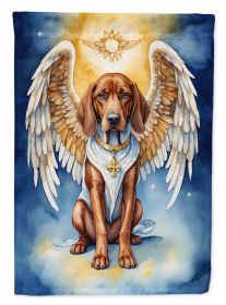 Redbone Coonhound My Angel Garden Flag Mailbox Flag Decorative Yard Flag Banner Outside Patio Artwork Yard Flower Beds, Garden Size, Multicolor