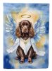 Sussex Spaniel My Angel Garden Flag Mailbox Flag Decorative Yard Flag Banner Outside Patio Artwork Yard Flower Beds, Garden Size, Multicolor