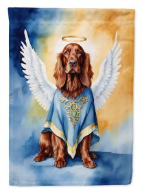 Irish Setter My Angel Garden Flag Mailbox Flag Decorative Yard Flag Banner Outside Patio Artwork Yard Flower Beds, Garden Size, Multicolor