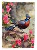 Pheasant House Flag Large Porch Sleeve Pole Decorative Outside Yard Banner Artwork Wall Hanging, Polyester, House Size, Multicolor