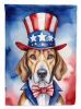 English Foxhound Patriotic American Garden Flag Mailbox Flag Decorative Yard Flag Banner Outside Patio Artwork Yard Flower Beds, Garden Size