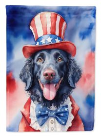 Curly-Coated Retriever Patriotic American Garden Flag Mailbox Flag Decorative Yard Flag Banner Outside Patio Artwork Yard Flower Beds, Garden Size