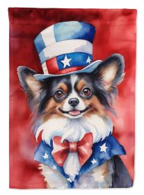Papillon Patriotic American Garden Flag Mailbox Flag Decorative Yard Flag Banner Outside Patio Artwork Yard Flower Beds, Garden Size, Multicolor
