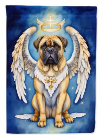 Bullmastiff My Angel Garden Flag Mailbox Flag Decorative Yard Flag Banner Outside Patio Artwork Yard Flower Beds, Garden Size, Multicolor