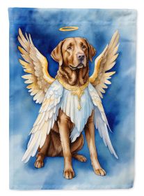 Chesapeake Bay Retriever My Angel Garden Flag Mailbox Flag Decorative Yard Flag Banner Outside Patio Artwork Yard Flower Beds, Garden Size, Multicolor
