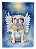 English Bulldog My Angel Garden Flag Mailbox Flag Decorative Yard Flag Banner Outside Patio Artwork Yard Flower Beds, Garden Size, Multicolor