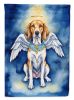 English Foxhound My Angel Garden Flag Mailbox Flag Decorative Yard Flag Banner Outside Patio Artwork Yard Flower Beds, Garden Size, Multicolor