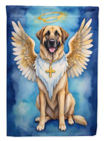 Anatolian Shepherd My Angel Garden Flag Mailbox Flag Decorative Yard Flag Banner Outside Patio Artwork Yard Flower Beds, Garden Size, Multicolor