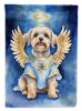 Dandie Dinmont Terrier My Angel Garden Flag Mailbox Flag Decorative Yard Flag Banner Outside Patio Artwork Yard Flower Beds, Garden Size, Multicolor