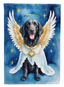 Curly-Coated Retriever My Angel Garden Flag Mailbox Flag Decorative Yard Flag Banner Outside Patio Artwork Yard Flower Beds, Garden Size, Multicolor