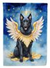 Belgian Sheepdog My Angel Garden Flag Mailbox Flag Decorative Yard Flag Banner Outside Patio Artwork Yard Flower Beds, Garden Size, Multicolor