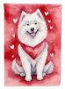 Samoyed My Valentine Garden Flag Mailbox Flag Decorative Yard Flag Banner Outside Patio Artwork Yard Flower Beds, Garden Size, Multicolor