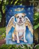 American Bulldog My Angel Garden Flag Mailbox Flag Decorative Yard Flag Banner Outside Patio Artwork Yard Flower Beds, Garden Size, Multicolor