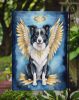 Border Collie My Angel Garden Flag Mailbox Flag Decorative Yard Flag Banner Outside Patio Artwork Yard Flower Beds, Garden Size, Multicolor