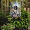 English Springer Spaniel Spring Path Garden Flag Mailbox Flag Decorative Yard Flag Banner Outside Patio Artwork Yard Flower Beds, Garden Size