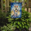 Fox Terrier My Angel Garden Flag Mailbox Flag Decorative Yard Flag Banner Outside Patio Artwork Yard Flower Beds, Garden Size, Multicolor