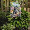 Skye Terrier Spring Path Garden Flag Mailbox Flag Decorative Yard Flag Banner Outside Patio Artwork Yard Flower Beds, Garden Size, Multicolor