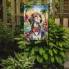 Saluki Luau Garden Flag Mailbox Flag Decorative Yard Flag Banner Outside Patio Artwork Yard Flower Beds, Garden Size, Multicolor