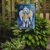 Bedlington Terrier My Angel Garden Flag Mailbox Flag Decorative Yard Flag Banner Outside Patio Artwork Yard Flower Beds, Garden Size, Multicolor