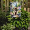 Otterhound Spring Path Garden Flag Mailbox Flag Decorative Yard Flag Banner Outside Patio Artwork Yard Flower Beds, Garden Size, Multicolor