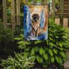 Leonberger My Angel Garden Flag Mailbox Flag Decorative Yard Flag Banner Outside Patio Artwork Yard Flower Beds, Garden Size, Multicolor