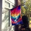 Astilbe in Color House Flag Large Porch Sleeve Pole Decorative Outside Yard Banner Artwork Wall Hanging, Polyester, House Size, Multicolor