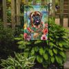 Mastiff Luau Garden Flag Mailbox Flag Decorative Yard Flag Banner Outside Patio Artwork Yard Flower Beds, Garden Size, Multicolor
