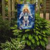 English Foxhound My Angel Garden Flag Mailbox Flag Decorative Yard Flag Banner Outside Patio Artwork Yard Flower Beds, Garden Size, Multicolor